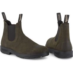 Blundstone 1615 Suede Boot - Dark Olive -Fashion Lady 1615 suede boot dark olive 5