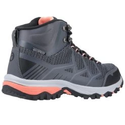 Cotswold Women’s Wychwood Mid Walking Boots – Grey/Coral -Fashion Lady 31338 53578 fb 1
