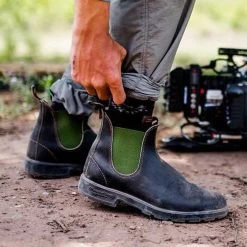 Blundstone 519 Dealer Boots – Stout Brown/Olive -Fashion Lady 519 dealer boot brn olive 2