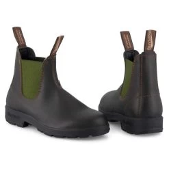 Blundstone 519 Dealer Boots – Stout Brown/Olive -Fashion Lady 519 dealer boot brn olive 4
