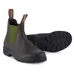 Blundstone 519 Dealer Boots – Stout Brown/Olive -Fashion Lady 519 dealer boot brn olive 5