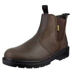 Amblers FS128 Safety Dealer Boots – Brown -Fashion Lady 5 18