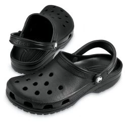 Crocs Unisex Classic Clogs – Black -Fashion Lady 706657 c 4 1