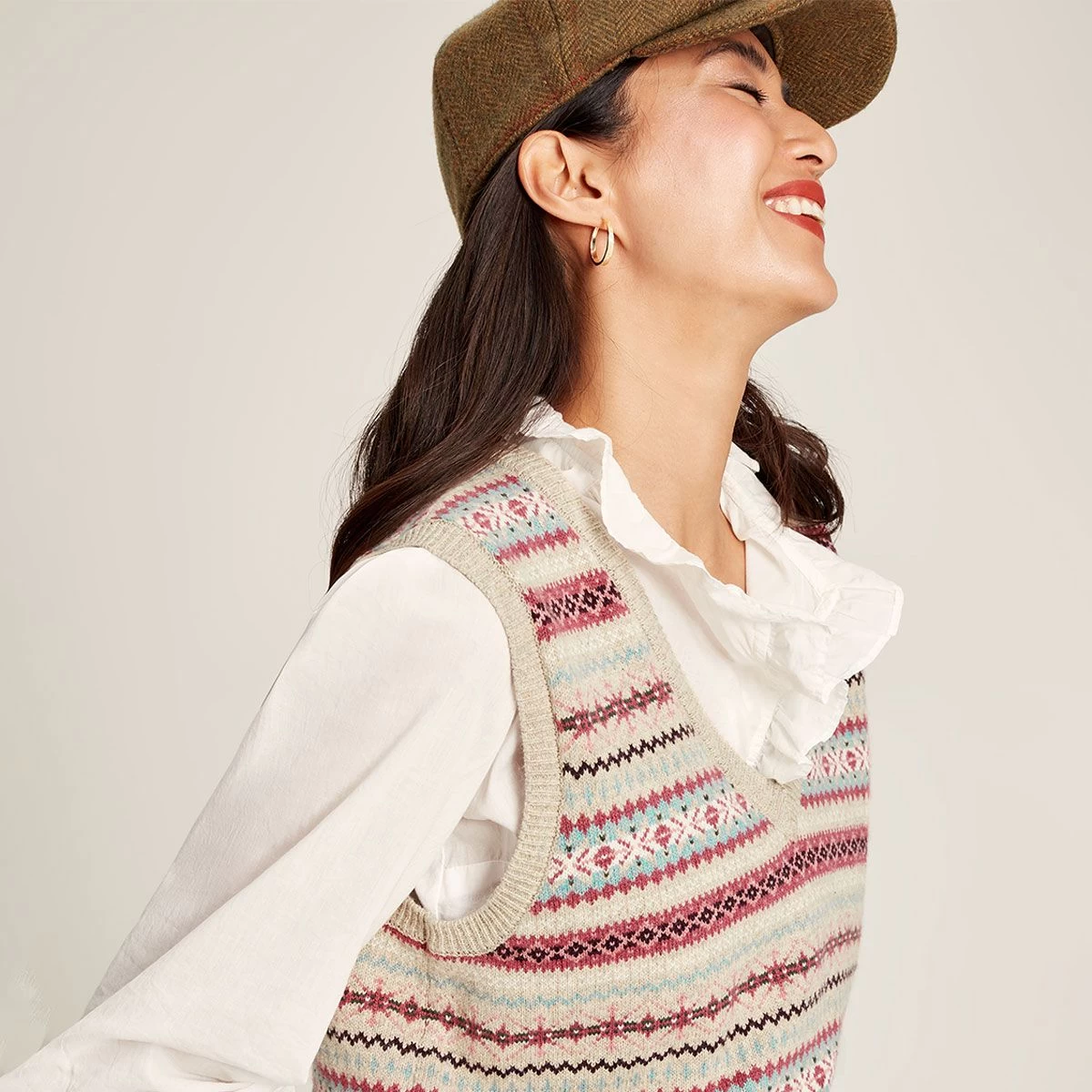 Joules Women's Islay Jumper - Oat 3 Joules Women's Islay Jumper - Oat - Image 3