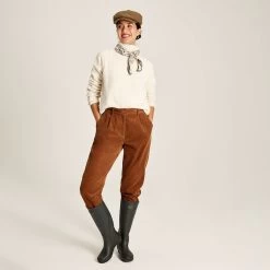 Joules Women's Joyce Roll Neck Jumper - Buttermilk -Fashion Lady 885589 7