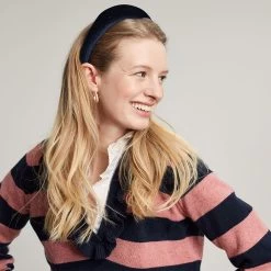 Joules Women's Maddie Jumper - Navy/Pink Stripe -Fashion Lady 885603 8