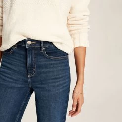 Joules Women's Slim Straight Jeans - Dark Indigo -Fashion Lady 885638 2