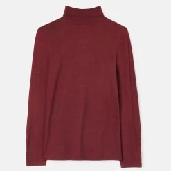 Joules Women's Amy Top - Burgundy -Fashion Lady 885701 5