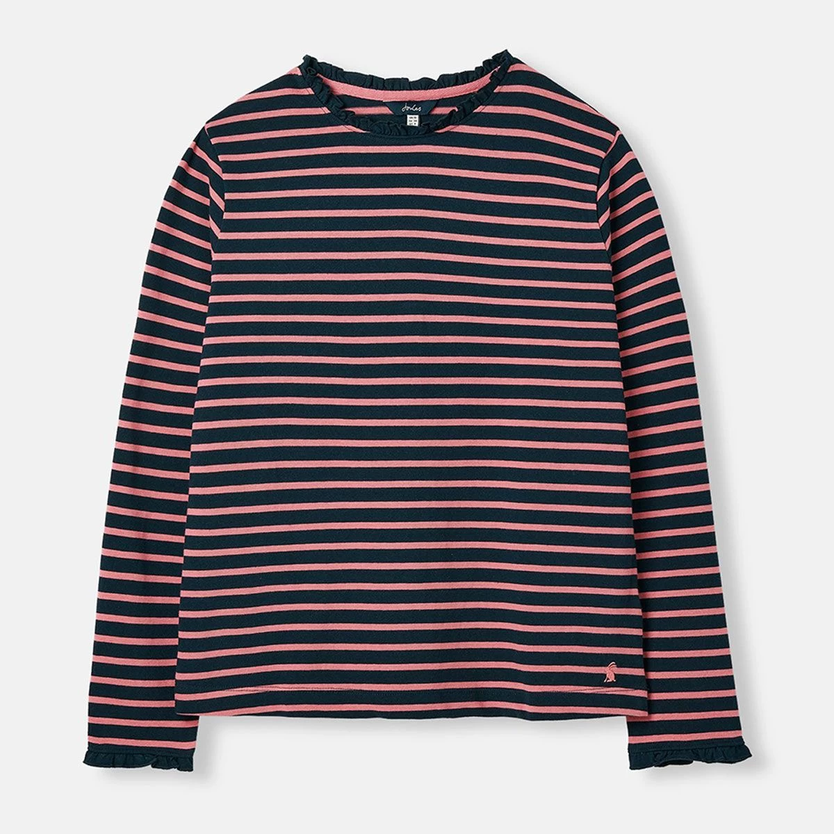 Joules Women's Daisy Striped Long Sleeve Top - Apricot/Navy Stripe 5 Joules Women's Daisy Striped Long Sleeve Top - Apricot/Navy Stripe - Image 5