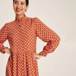 Joules Women's Josie Dress - Yellow Peacock -Fashion Lady 885834 3