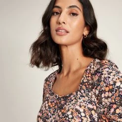 Joules Women's Norah Dress - Multi Ditsy -Fashion Lady 885841 3