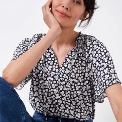 Crew Clothing Women's Ada Top - Navy/White 8 Crew Clothing Women's Ada Top - Navy/White -Fashion Lady ada top navywht 1