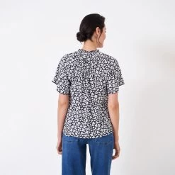 Crew Clothing Women's Ada Top - Navy/White 10 Crew Clothing Women's Ada Top - Navy/White -Fashion Lady ada top navywht 3