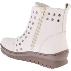 Adesso Women's Addison Studded Boots - Winter White -Fashion Lady addison winter white stud boot 1