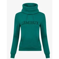 Le Mieux Adele Funnel Neck Sweat - Evergreen -Fashion Lady adele funnel neck sweat evergreen 1