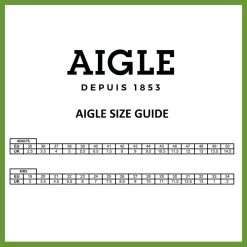 Aigle Women's Parcours 2 ISO Wellington Boots - Kaki -Fashion Lady aigle size guide 1