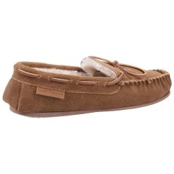 Hush Puppies Women’s Allie Slipper – Tan -Fashion Lady allie moc slipper tan 2
