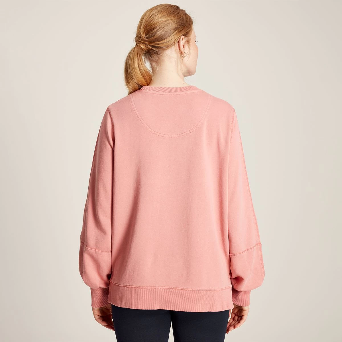 Joules Women's Amina Sweatshirt - Soft Pink 4 Joules Women's Amina Sweatshirt - Soft Pink - Image 4