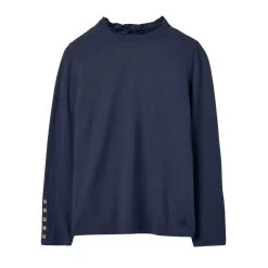 Joules Women's Amy Top - French Navy -Fashion Lady amy top navy 5