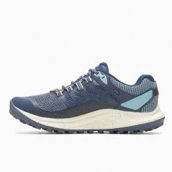 Merrell Women's Antora 3 GoreTex Low Walking Shoes - Sea 9 Merrell Women's Antora 3 GoreTex Low Walking Shoes - Sea -Fashion Lady antora 3 gtx sea 2