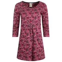 Weird Fish Women's Arlina ¾ Sleeve Tunic - Crushed Berry
