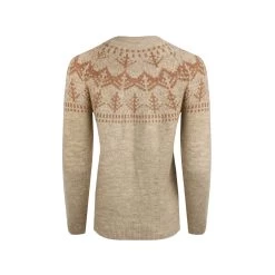 Weird Fish Women's Asteria Eco Fair Isle Jumper - Chalk -Fashion Lady asteria fair isle jumper chalk 7