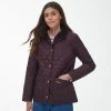 Barbour Women's Annandale Quilted Jacket - Black Cherry
