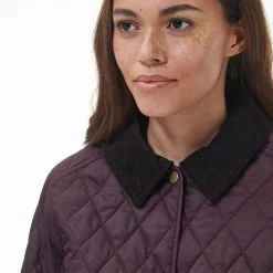 Barbour Women's Annandale Quilted Jacket - Black Cherry 12 Barbour Women's Annandale Quilted Jacket - Black Cherry -Fashion Lady barbour annandale quilt blkchrry 5