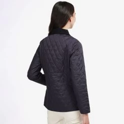 Barbour Women's Annandale Quilted Jacket - Navy -Fashion Lady barbour annandale quilt navy 4