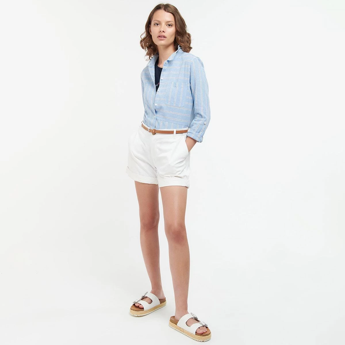 Barbour Women's Beachfront Shirt - Allure Blue 1 Barbour Women's Beachfront Shirt - Allure Blue