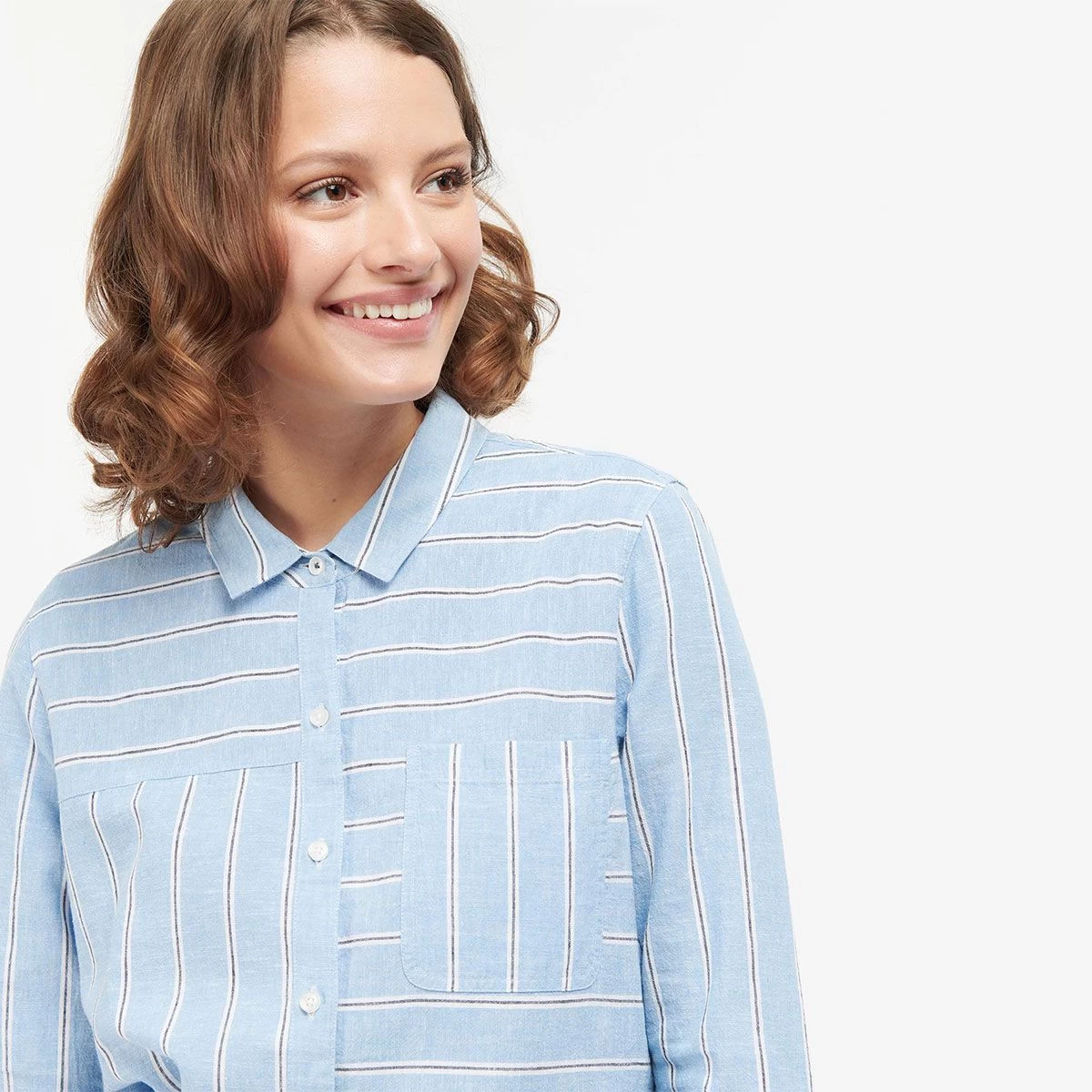 Barbour Women's Beachfront Shirt - Allure Blue 3 Barbour Women's Beachfront Shirt - Allure Blue - Image 3