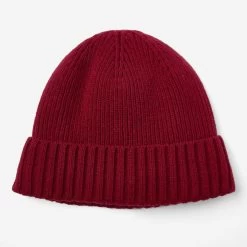Barbour Carlton Beanie - Cranberry -Fashion Lady barbour carlton beanie cranberry os 3