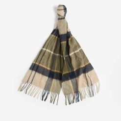 Barbour Carrbridge Tartan Scarf - Forest Mist Tartan