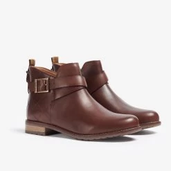 Barbour Women's Darlene Belt Boots - Brown -Fashion Lady barbour darlene brown 2 1