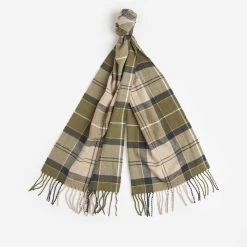Barbour Galingale Tartan Scarf - Forest Mist Tartan 11 Barbour Galingale Tartan Scarf - Forest Mist Tartan -Fashion Lady barbour galingale scarf frstmist os 2 1