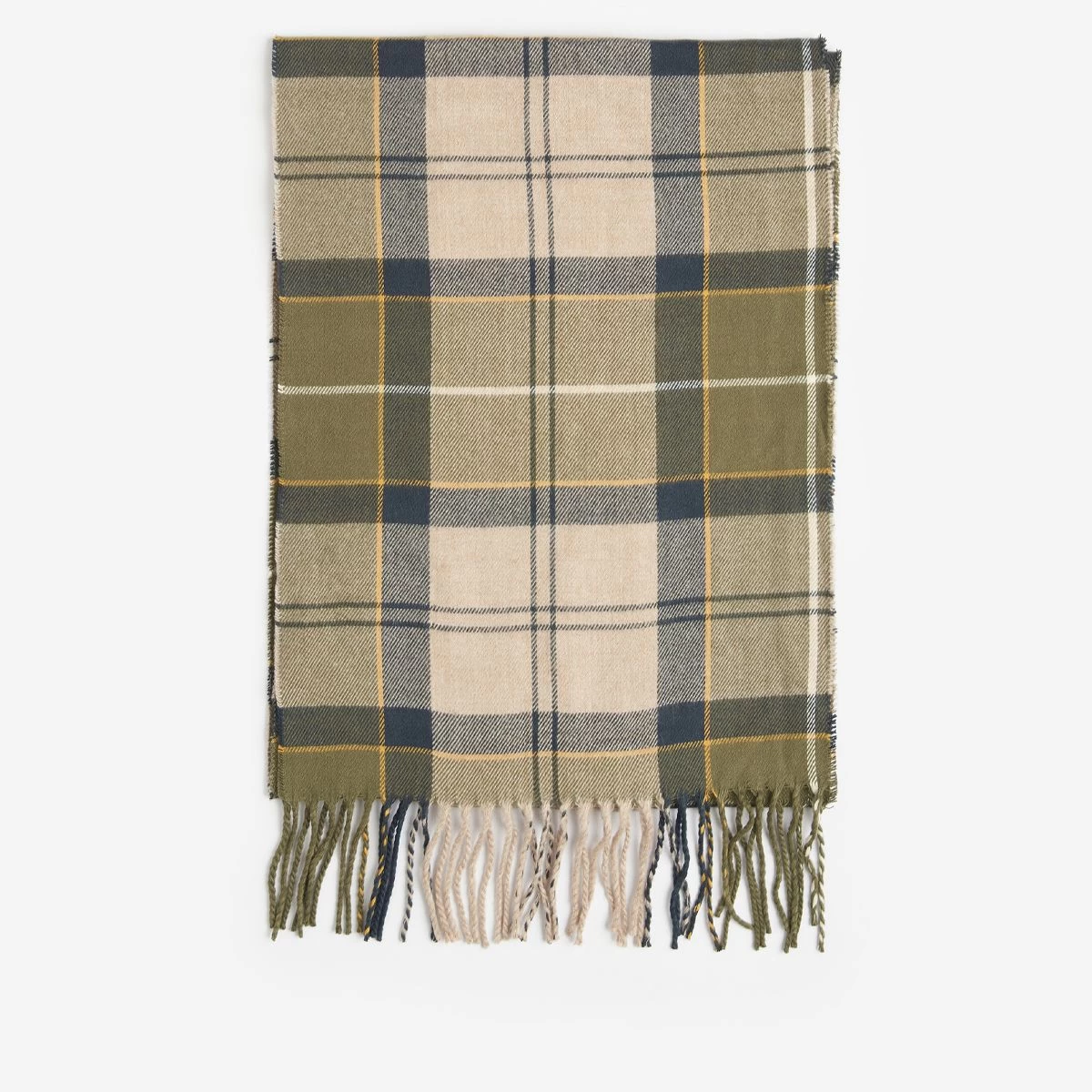Barbour Galingale Tartan Scarf - Forest Mist Tartan 4 Barbour Galingale Tartan Scarf - Forest Mist Tartan - Image 4