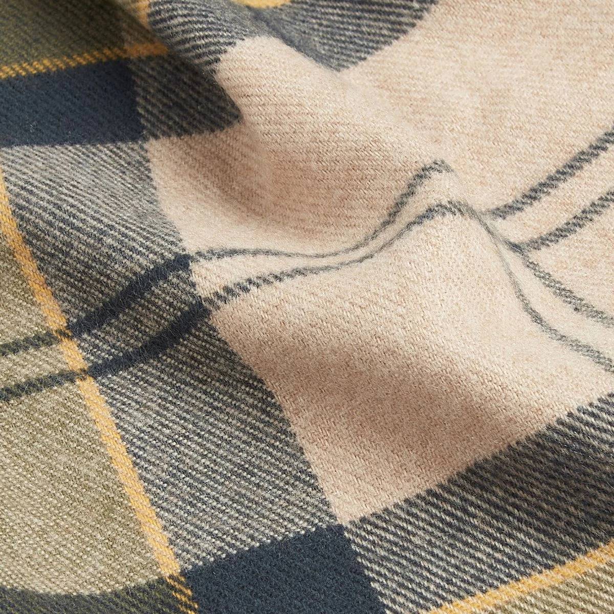 Barbour Galingale Tartan Scarf - Forest Mist Tartan 5 Barbour Galingale Tartan Scarf - Forest Mist Tartan - Image 5