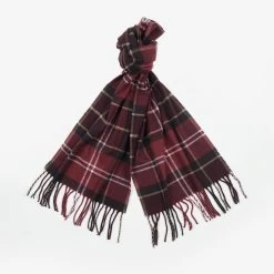 Barbour Galingale Tartan Scarf - Winter Red