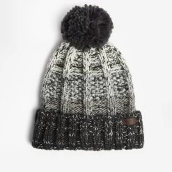 Barbour Harlow Beanie - Black Slate Tartan -Fashion Lady barbour harlow beanie blackslate os 3