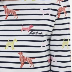 Barbour Women's Hawkins Top - Off White Dog Print 13 Barbour Women's Hawkins Top - Off White Dog Print -Fashion Lady barbour hawkins top dog print 6