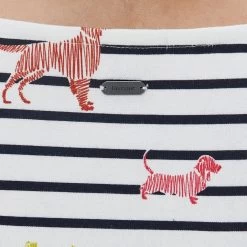 Barbour Women's Hawkins Top - Off White Dog Print 14 Barbour Women's Hawkins Top - Off White Dog Print -Fashion Lady barbour hawkins top dog print 7