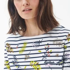 Barbour Women's Hawkins Top - Off White Floral Print 12 Barbour Women's Hawkins Top - Off White Floral Print -Fashion Lady barbour hawkins top floral 5