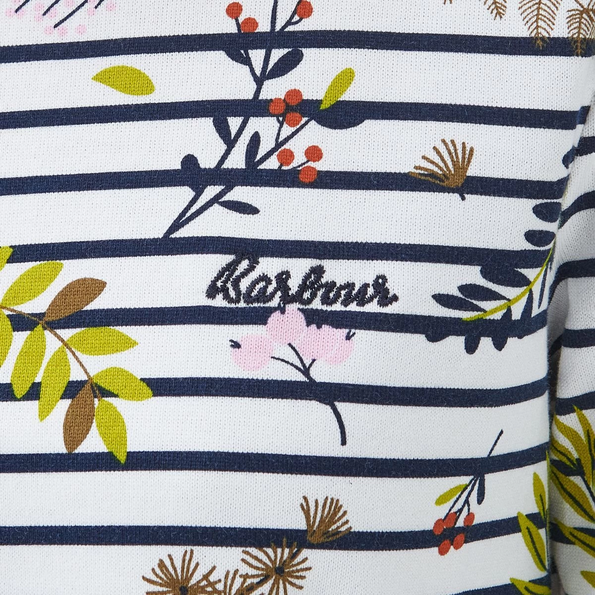 Barbour Women's Hawkins Top - Off White Floral Print 6 Barbour Women's Hawkins Top - Off White Floral Print - Image 6