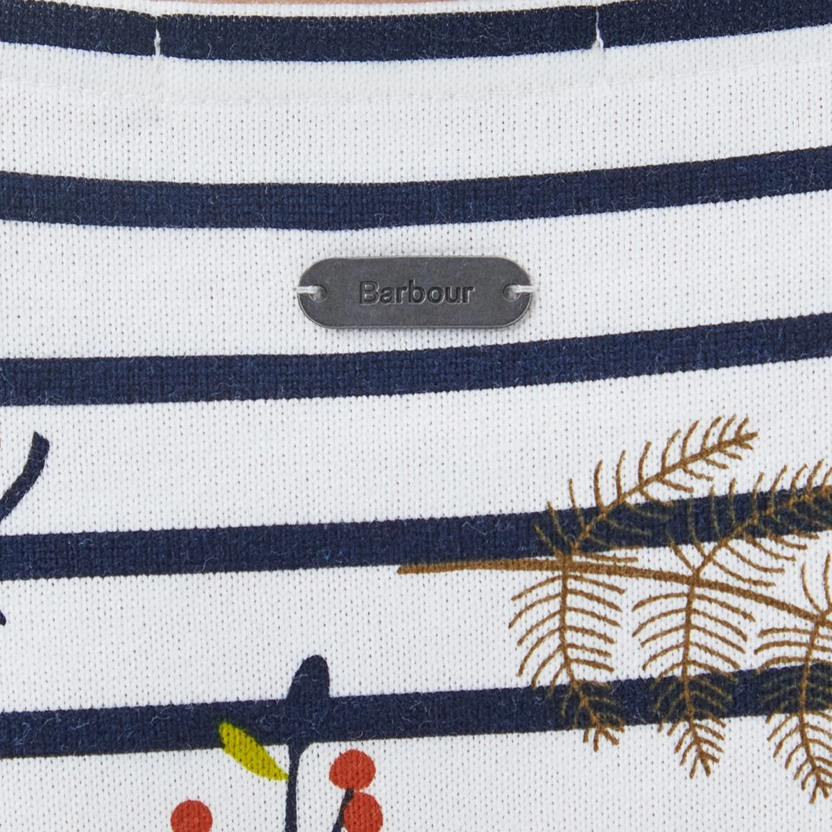 Barbour Women's Hawkins Top - Off White Floral Print 7 Barbour Women's Hawkins Top - Off White Floral Print - Image 7