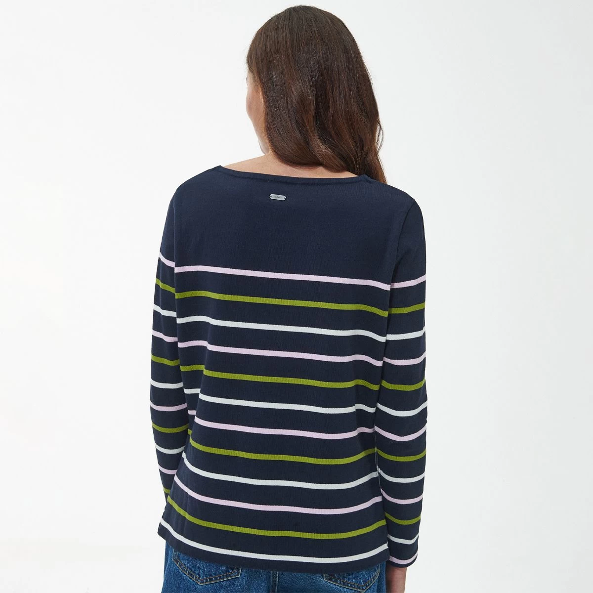 Barbour Women’s Hawkins Top - Navy Stripe 4 Barbour Women’s Hawkins Top - Navy Stripe - Image 4