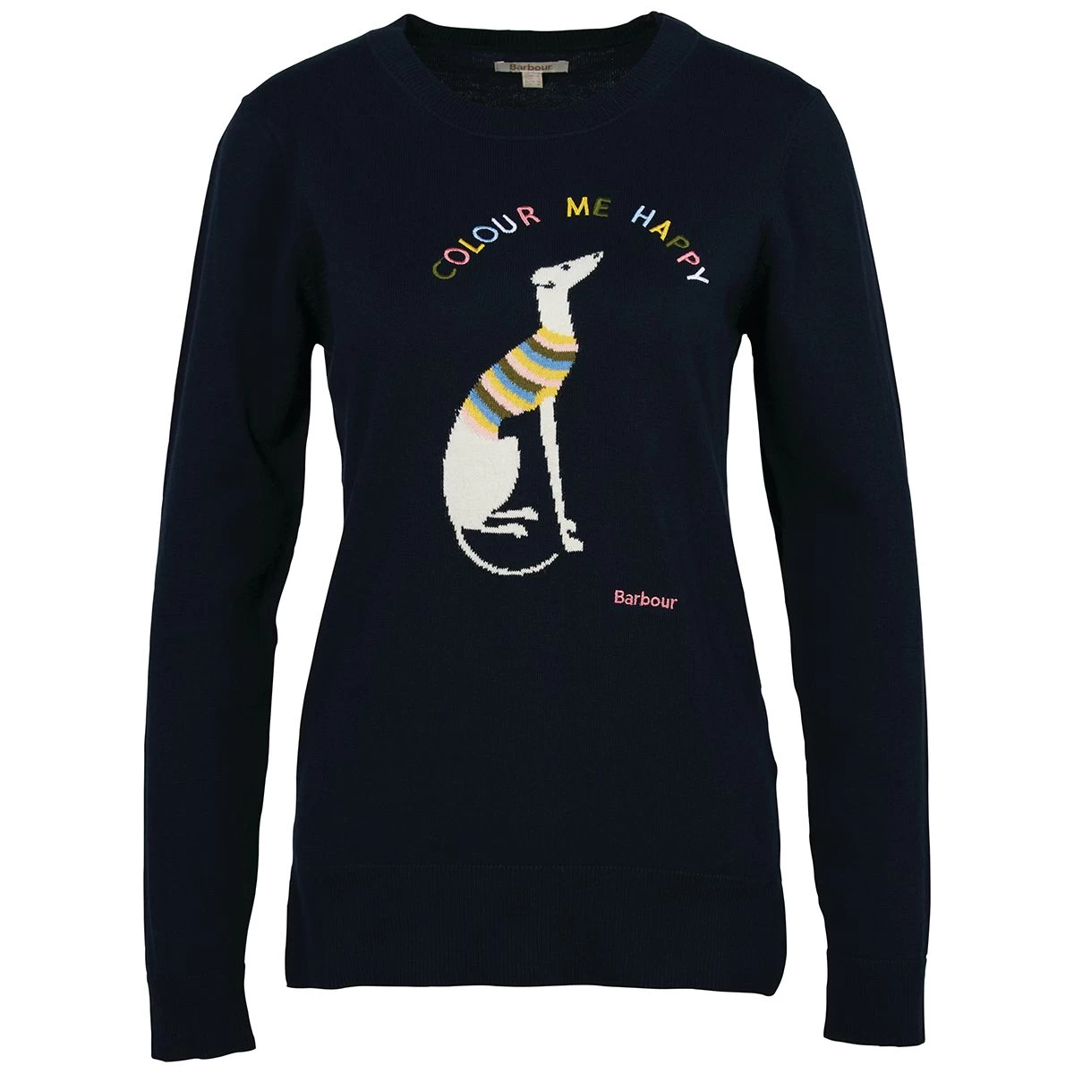 Barbour Women's Housesteads Knit Sweater - Navy 2 Barbour Women's Housesteads Knit Sweater - Navy - Image 2