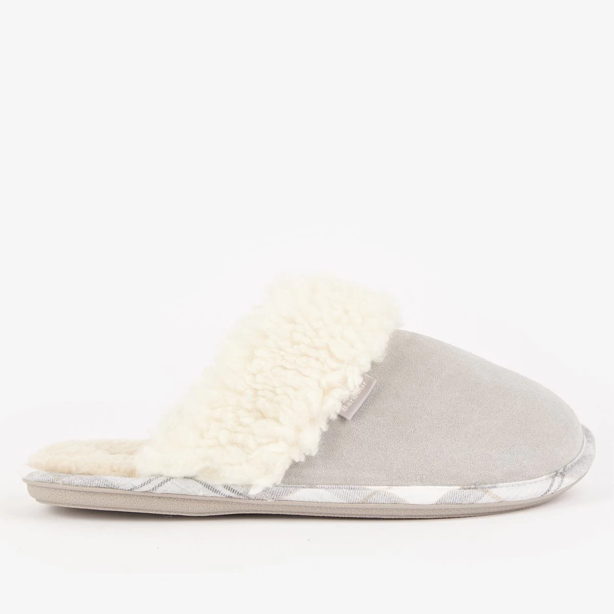 Barbour Women's Lydia Mule Slippers – Grey 2 Barbour Women's Lydia Mule Slippers – Grey - Image 2