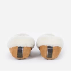 Barbour Women's Maggie Slippers - Camel -Fashion Lady barbour maggie camel 4