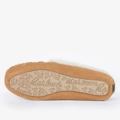 Barbour Women's Maggie Slippers - Camel -Fashion Lady barbour maggie camel 5