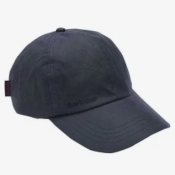 Barbour Wax Sports Cap – Navy -Fashion Lady barbour men s waxed sports cap navy 1 1